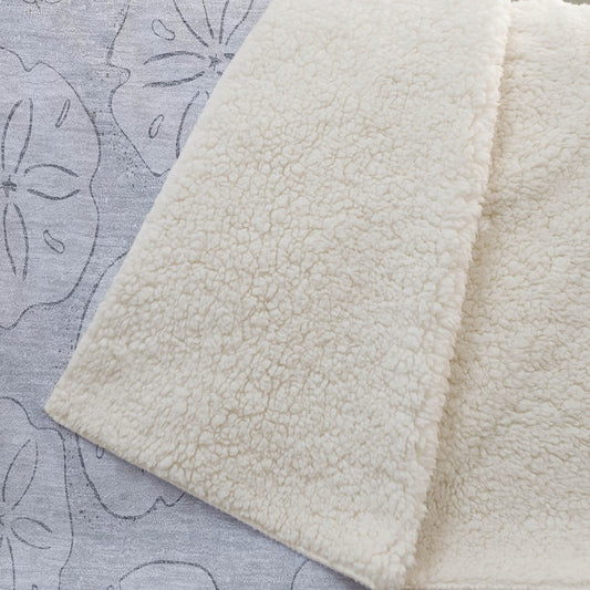 50" X 70" Gray And Ivory Animal Print Microfiber Plush Throw Blanket