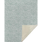 50" X 70" Green And Ivory Microfiber Animal Print Plush Throw Blanket