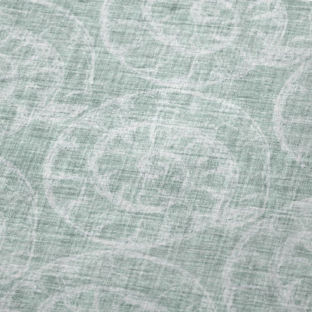 50" X 70" Green And Ivory Animal Print Microfiber Plush Throw Blanket