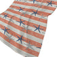 50" X 70" Coral Blue And Ivory Animal Print Polyester Woven Plush Throw Blanket