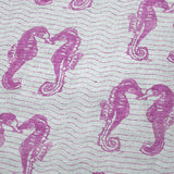 50" X 70" Pink And Silver Animal Print Plush Throw Blanket
