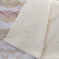 50" X 70" Peach Beige And Ivory Microfiber Abstract Plush Throw Blanket