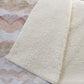 50" X 70" Peach Beige And Ivory Abstract Microfiber Plush Throw Blanket