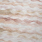 50" X 70" Peach Beige And Ivory Abstract Microfiber Plush Throw Blanket