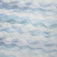50" X 70" Blue And Ivory Abstract Microfiber Plush Throw Blanket