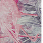 50" X 70" Pink And Ivory Animal Print Polyester Woven Plush Throw Blanket