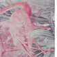50" X 70" Pink And Ivory Animal Print Polyester Woven Plush Throw Blanket