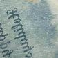 50" X 70" Blue Gold And Ivory Floral Microfiber Plush Throw Blanket