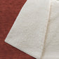 50" X 70" Ruby Red Green And Ivory Floral Plush Throw Blanket