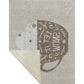 50" X 70" Latte Ivory And Beige Geometric Polyester Woven Plush Throw Blanket