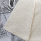 50" X 70" Gray Black And Ivory Animal Print Microfiber Plush Throw Blanket