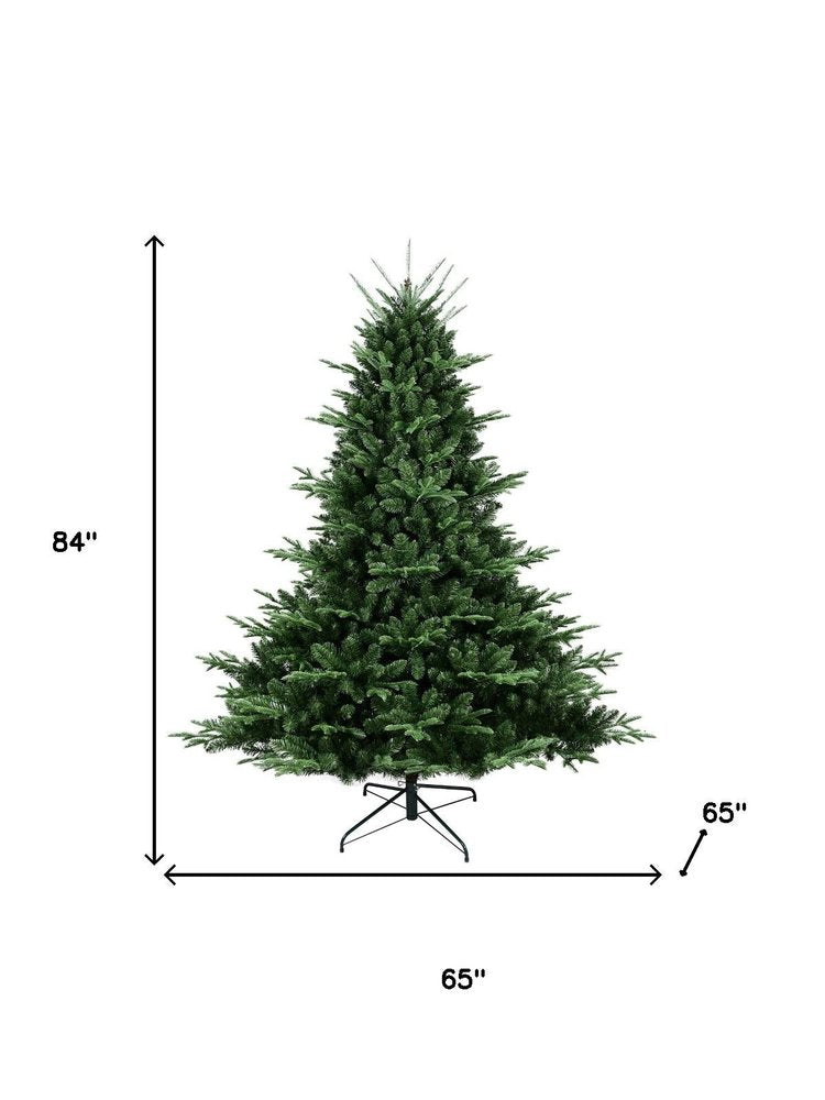 7' Full Pine Christmas Tree