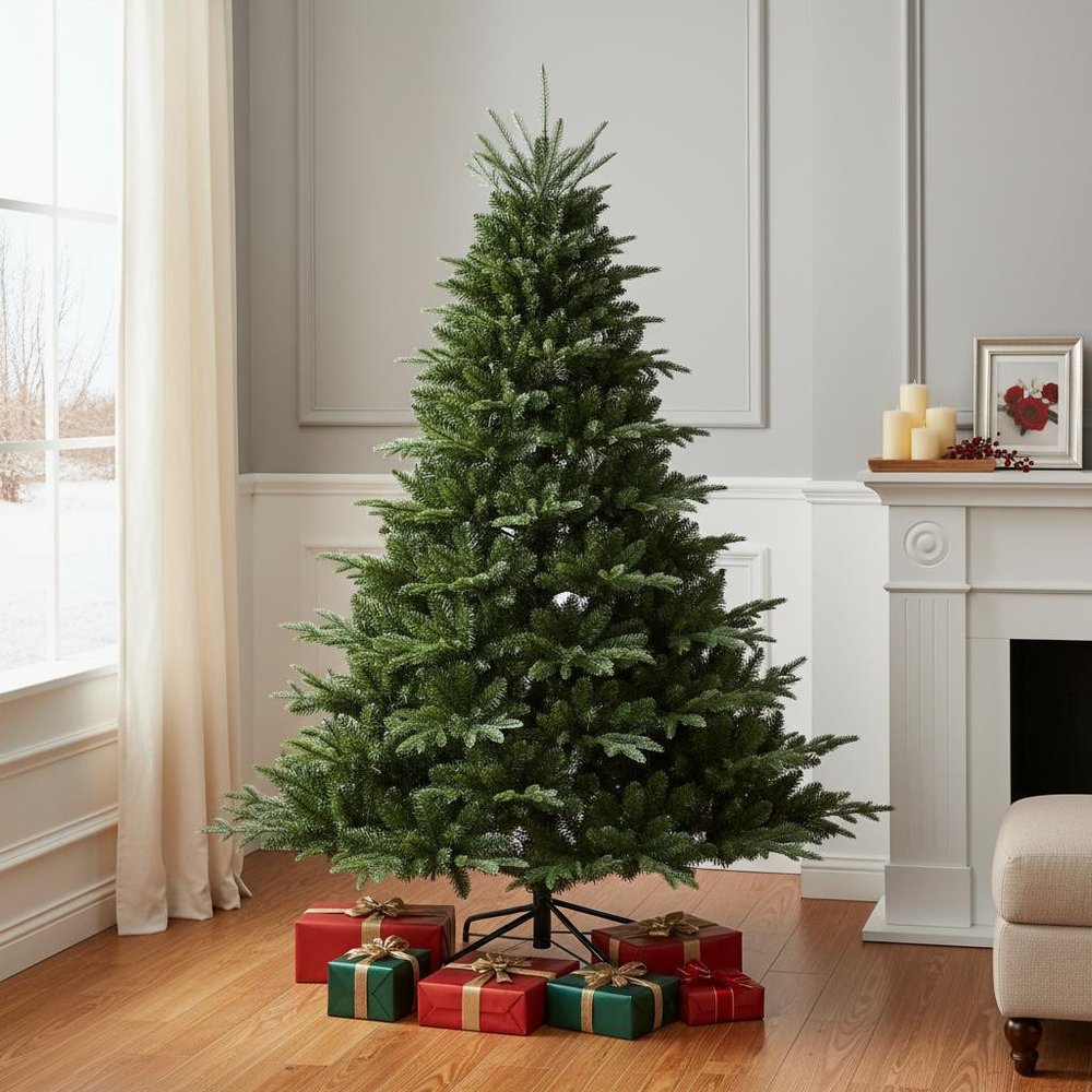 7' Full Pine Christmas Tree
