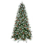 6' White Full Pine Christmas Tree