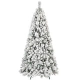 6' White Full Pine Christmas Tree