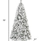 7' Full Flocked Spruce Christmas Tree