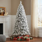 7' Full Flocked Spruce Christmas Tree
