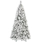 7' Full Flocked Spruce Christmas Tree