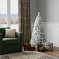 4' Full Flocked Pine Christmas Tree
