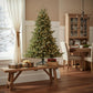 4' Pre Lit Full Pine Christmas Tree