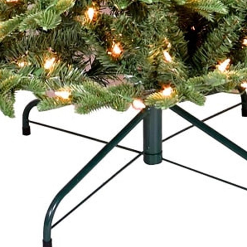 4' Pre Lit Full Pine Christmas Tree