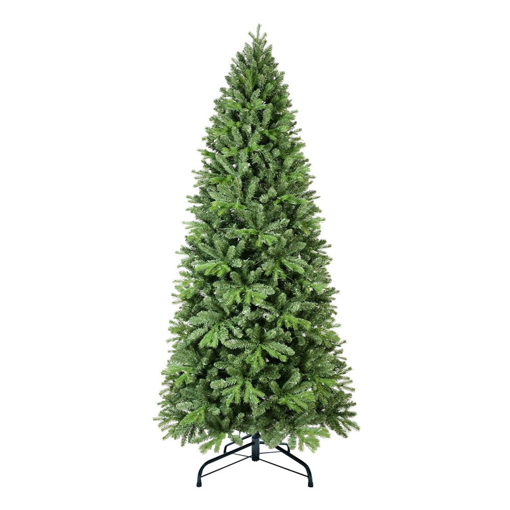 6' Pre Lit Full Pine Christmas Tree