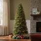 6' Pre Lit Full Pine Christmas Tree