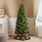 6' Pre Lit Full Pine Christmas Tree