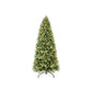 6' Pre Lit Full Pine Christmas Tree