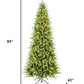 7' Pre Lit Full Pine Christmas Tree