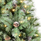 6' Pre Lit Full Pine Christmas Tree