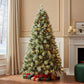 6' Pre Lit Full Pine Christmas Tree