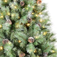 6' Pre Lit Full Pine Christmas Tree