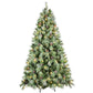 6' Pre Lit Full Pine Christmas Tree