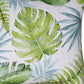 20" Green And Blue Floral Throw Pillow Cover