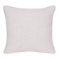 20" Off White And Blue Geometric Cotton Throw Pillow Cover
