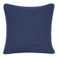 20" Red And Blue Cotton Throw Pillow Cover