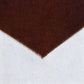 20" Ivory And Brown Color Block Faux Leather Throw Pillow Cover