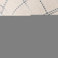20" Blue And Ivory Beach Geometric Throw Pillow Cover with Tassels