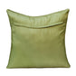 20" Green And Yellow Floral Throw Pillow Cover