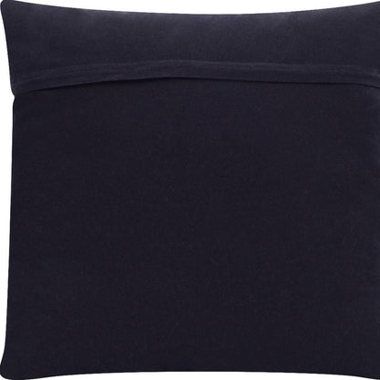 20" Gray Blue And Red Abstract Throw Pillow Cover
