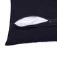 20" Gray Blue And Red Abstract Throw Pillow Cover