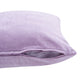 20" Purple Cotton Throw Pillow Cover