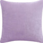 20" Purple Cotton Throw Pillow Cover