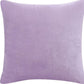 20" Purple Cotton Throw Pillow Cover
