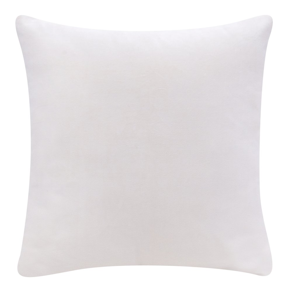 20" Ivory Cotton Throw Pillow Cover