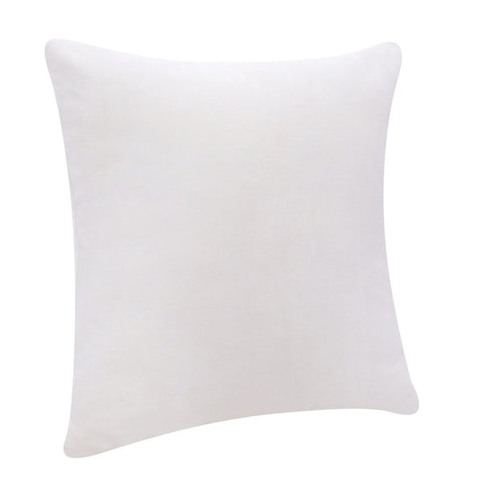 20" Ivory Cotton Throw Pillow Cover