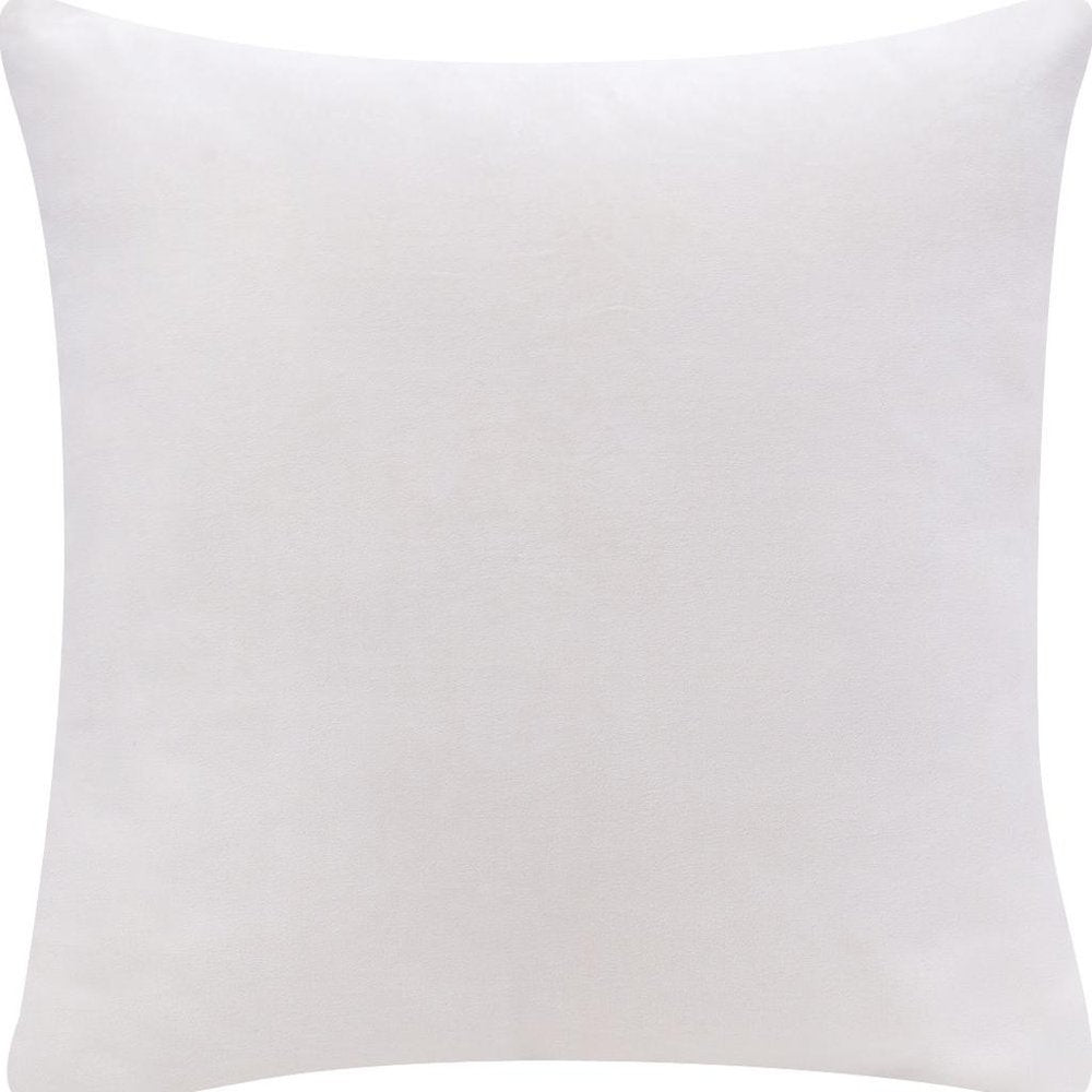 20" Ivory Cotton Throw Pillow Cover