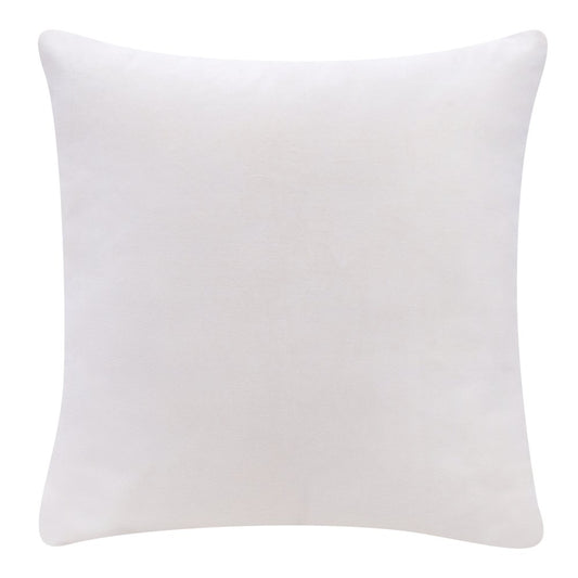 20" Ivory Cotton Throw Pillow Cover