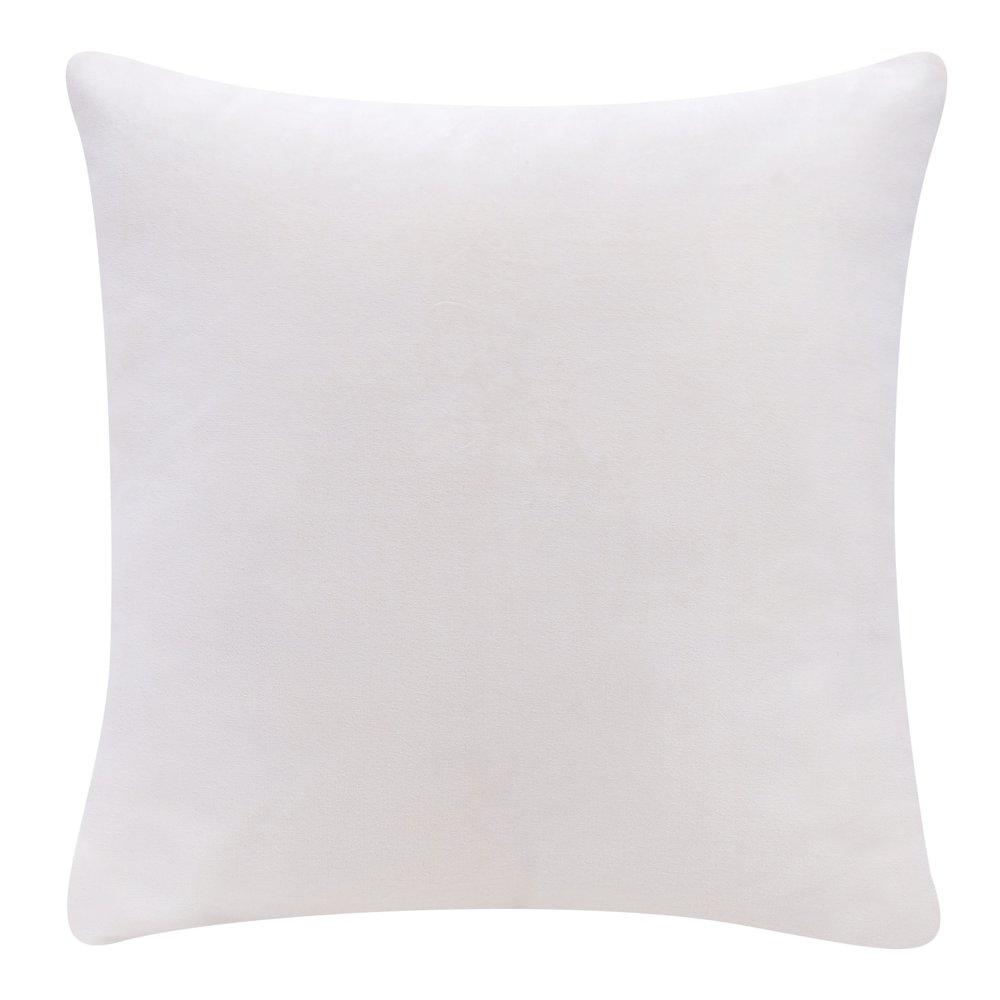 20" Ivory Cotton Throw Pillow Cover